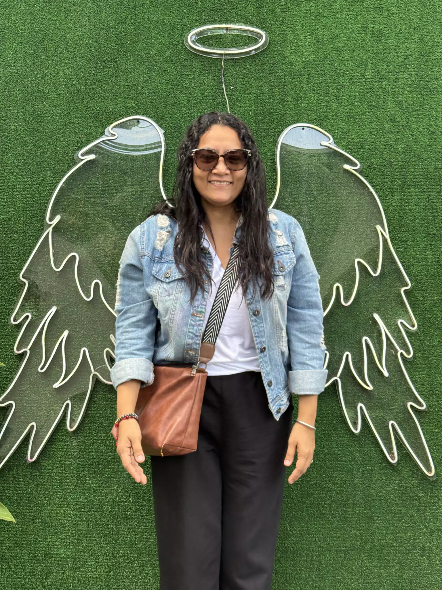 Marcela with Angel Wings