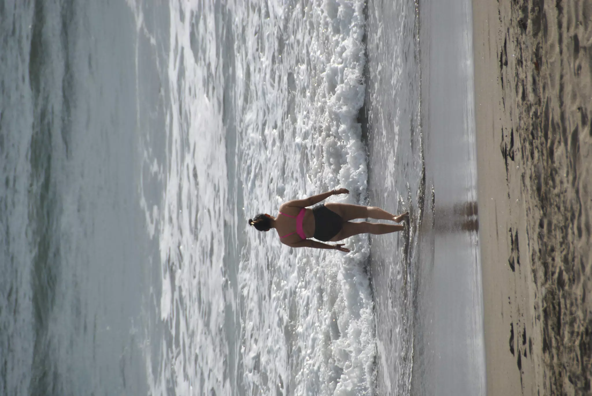 Marcela in the Ocean