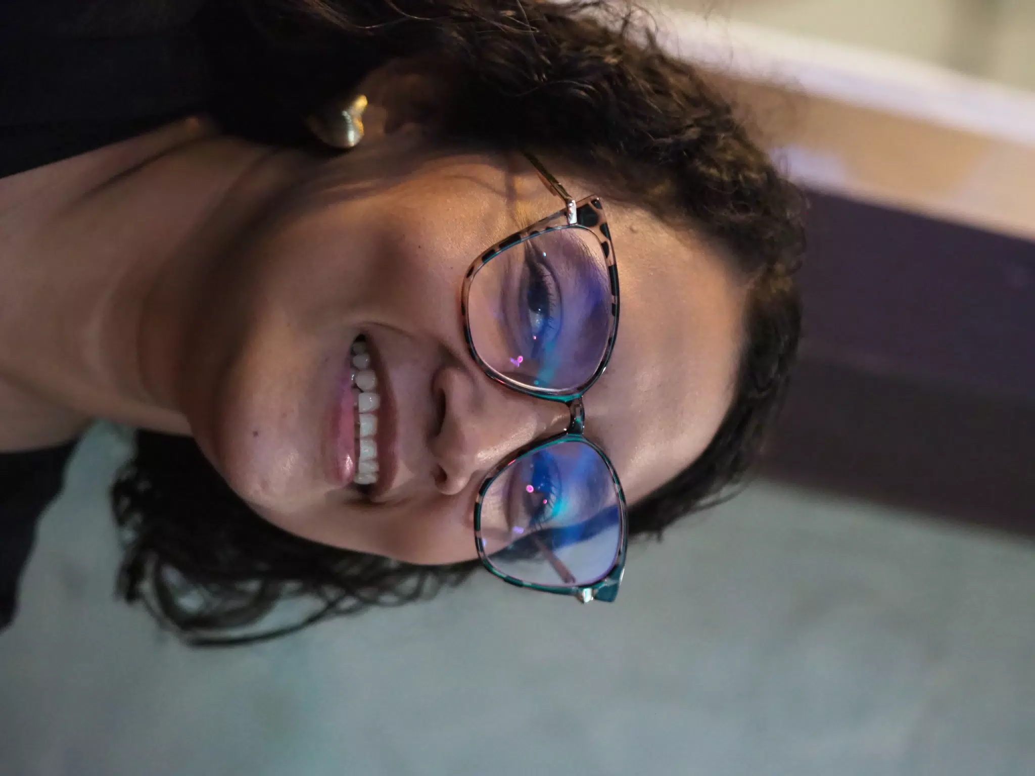 Marcela with Glasses