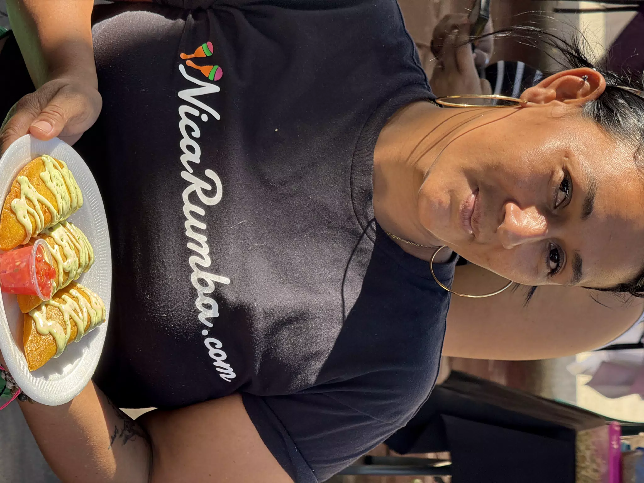 Aida with Empanadas