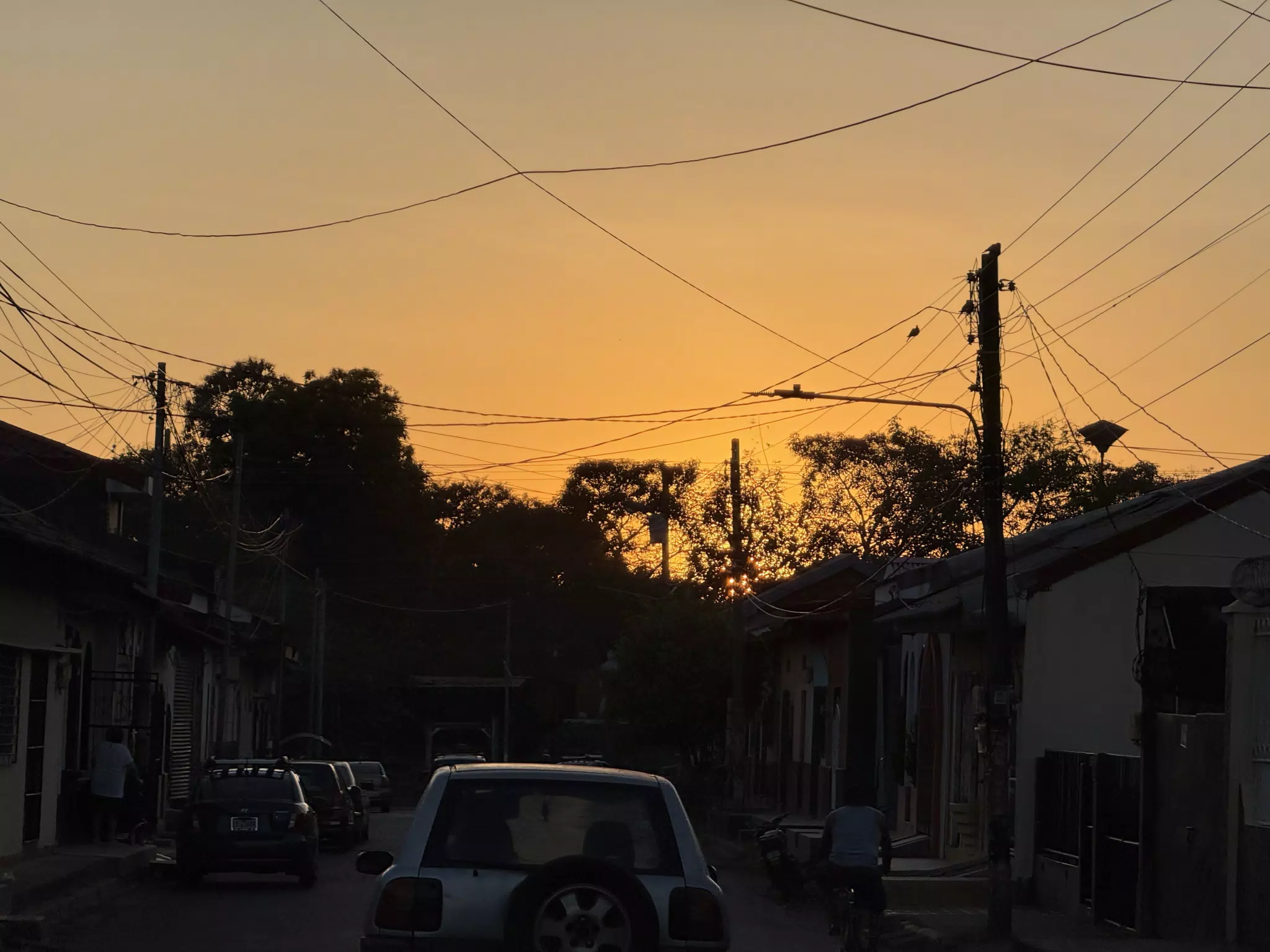 Sunset Street Leon Nicaragua