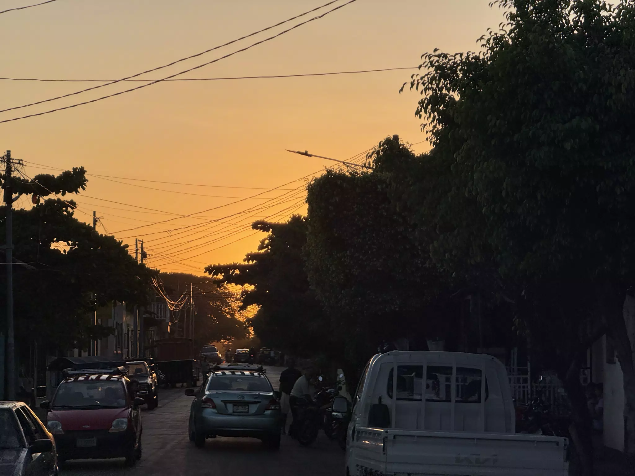 Sunset Street Leon Nicaragua