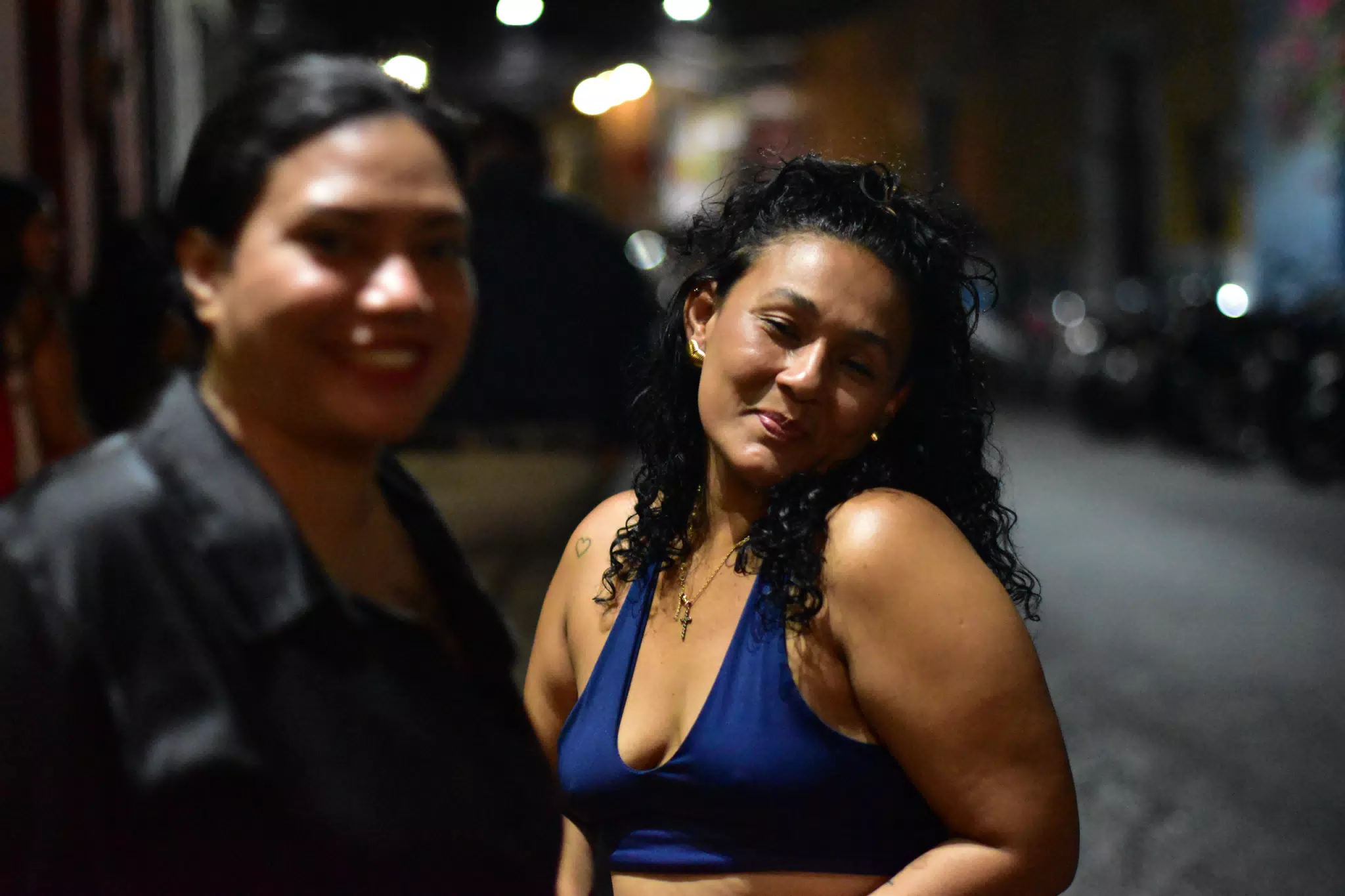 Aida on the Street in Leon, Nicaragua
