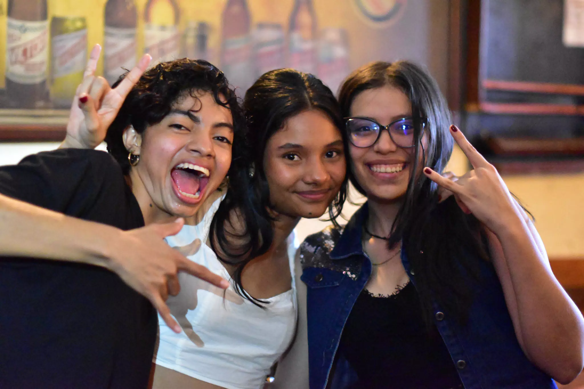 Happy Girls at Via Via Leon Nicaragua