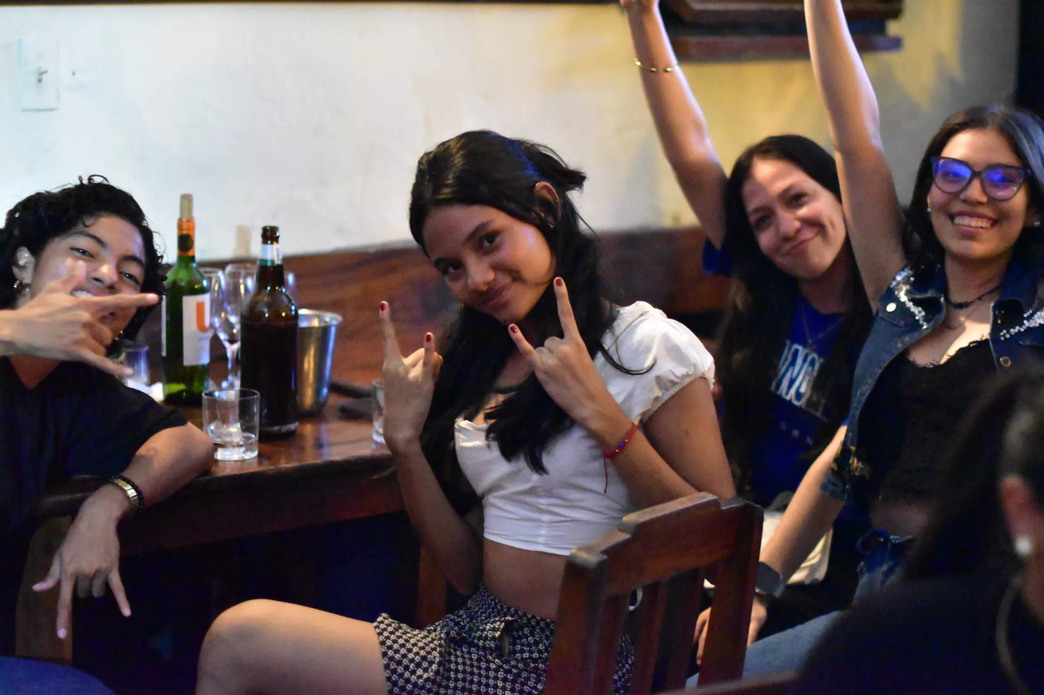 Girls Out at Via Via
