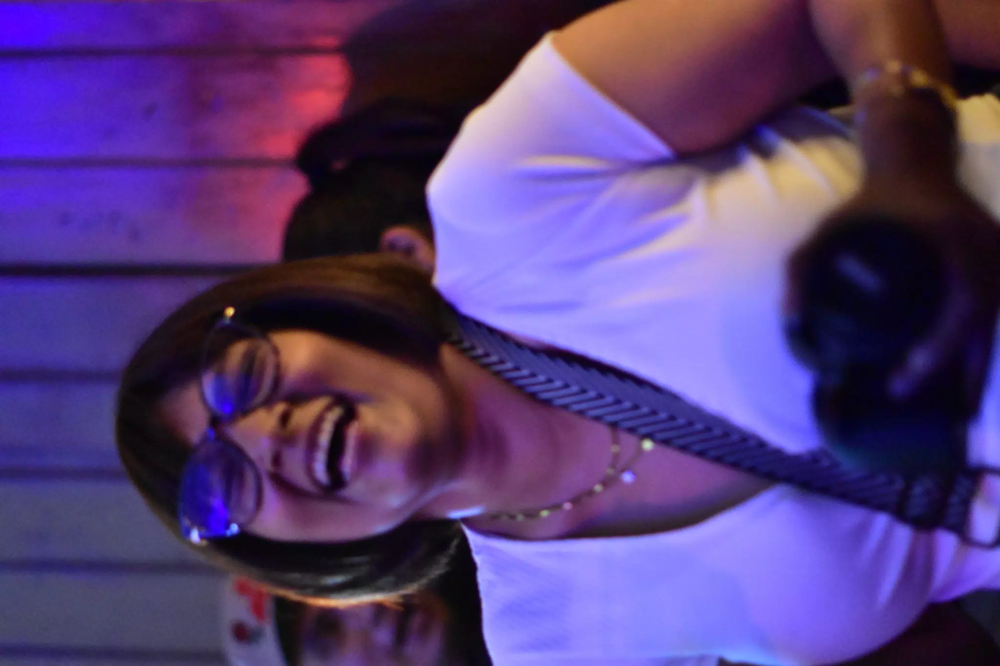 Marcela Laughing