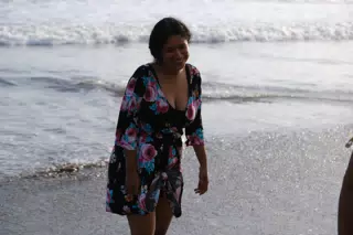 Girl on Beach