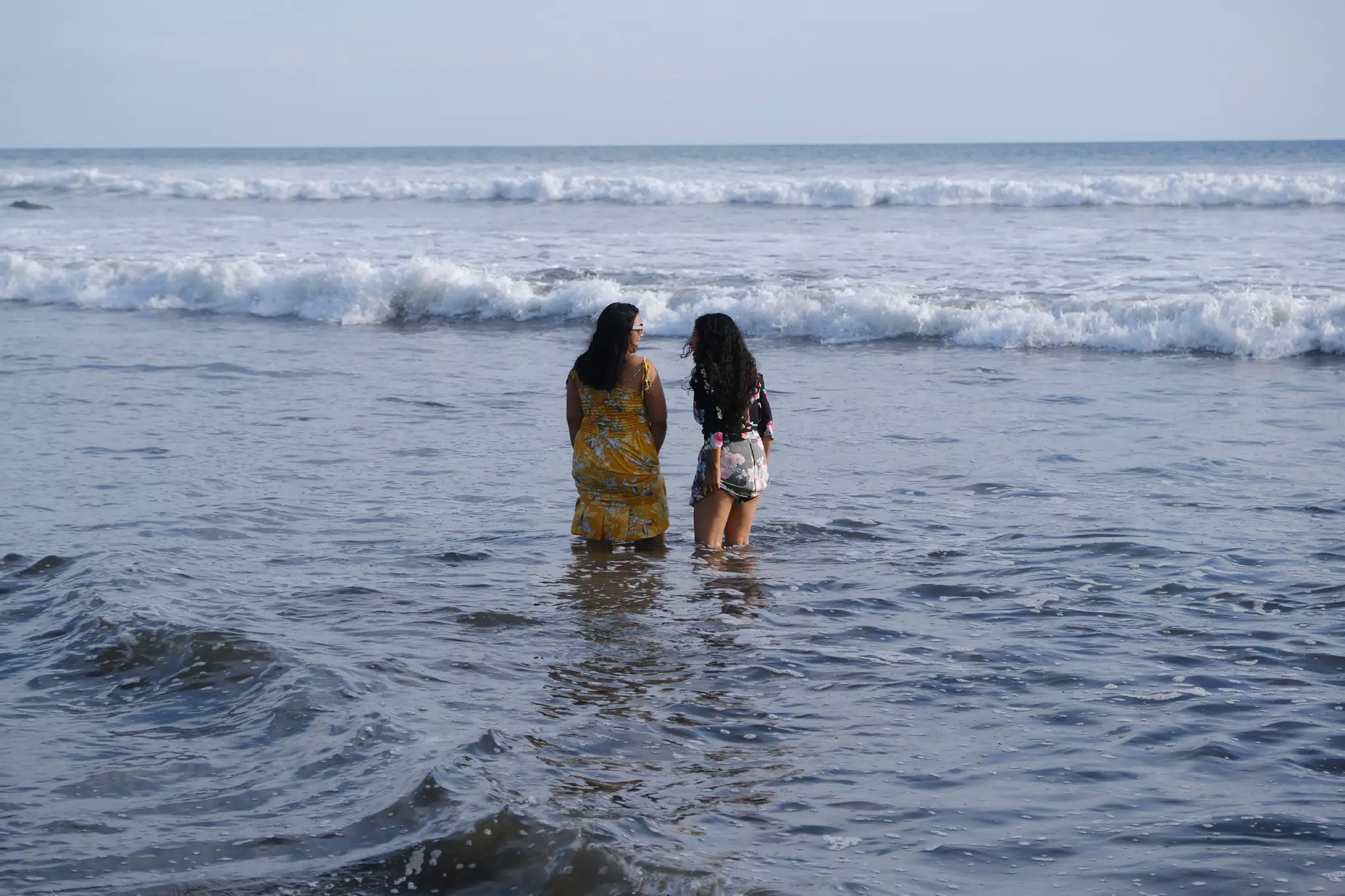 Girls in the Ocean