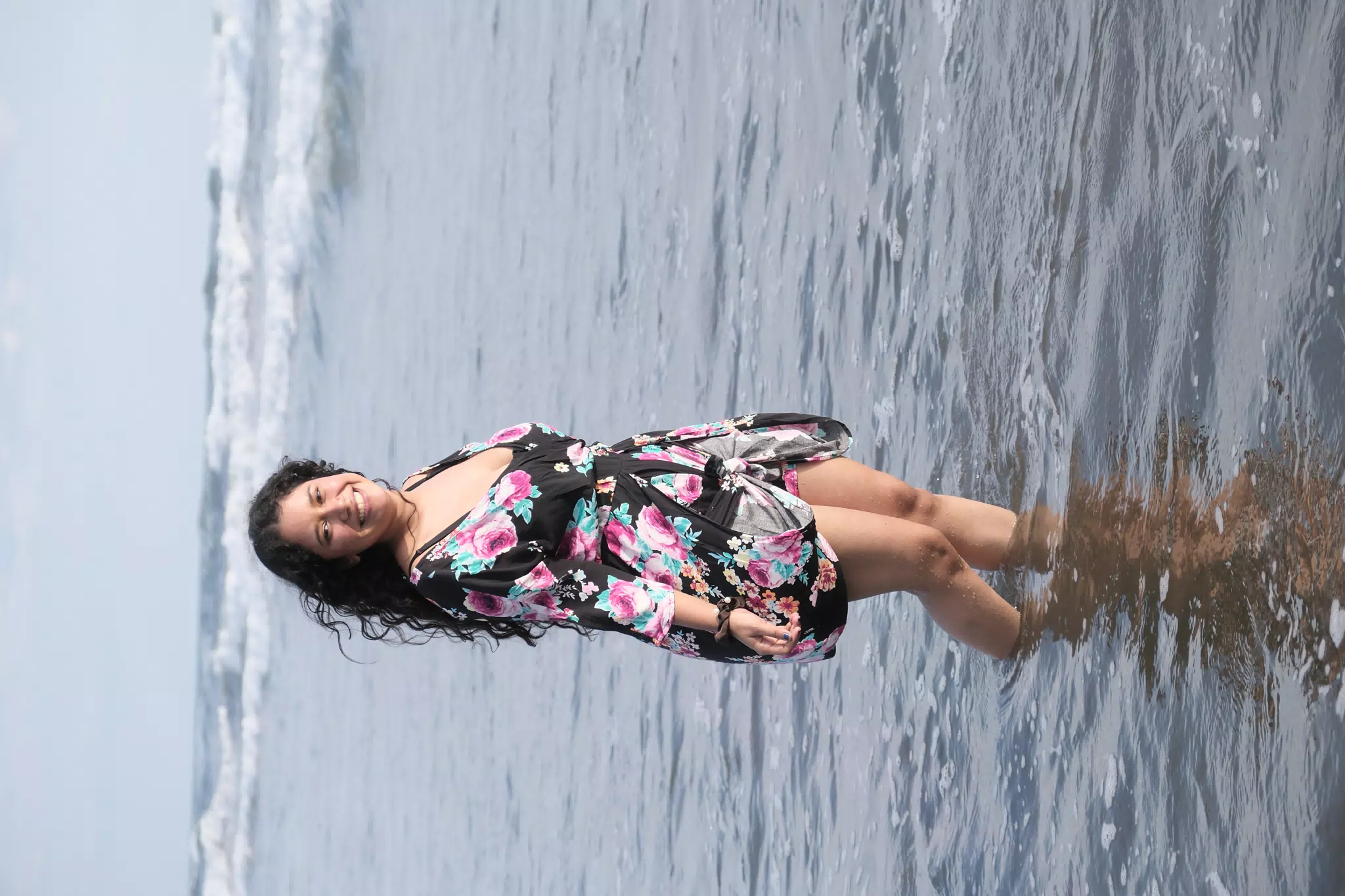 Marylin in the Pacific Ocean