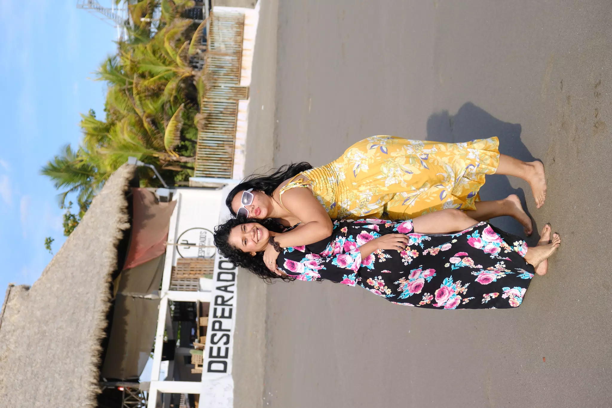 Gomez Sisters on Playa Las Peñitas Beach