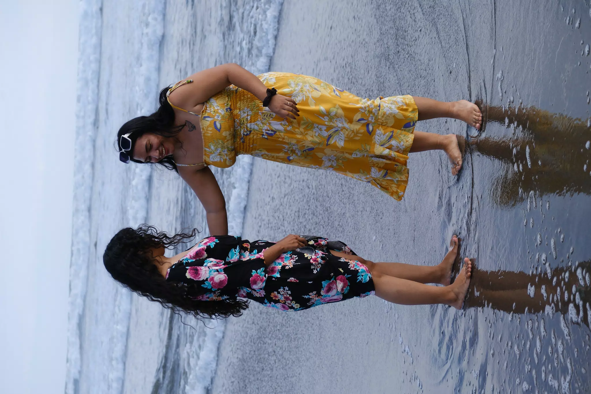 Pretty Girls in the Ocean