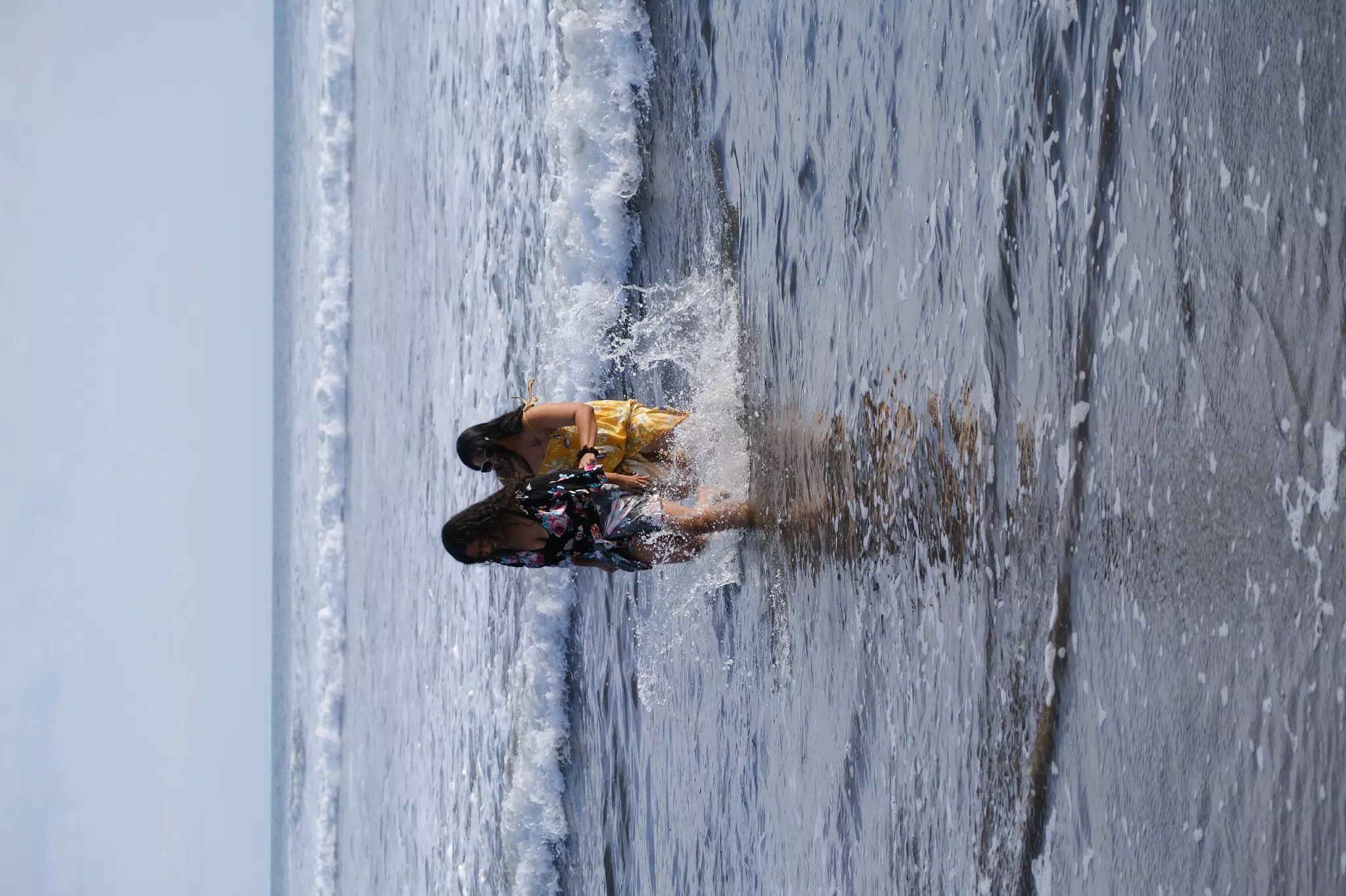 Girls in the Ocean