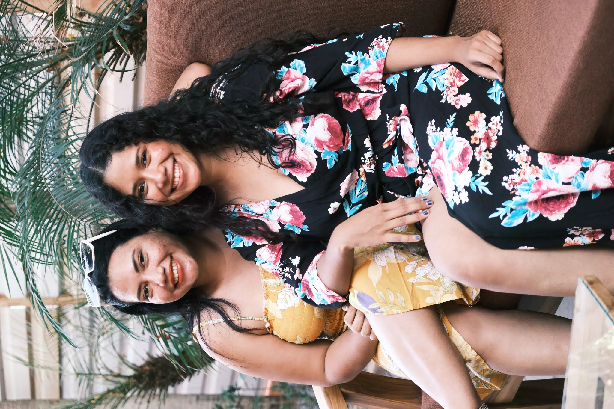 Gomez Sisters in Las Peñitas Nicaragua: Eva and Marilyn