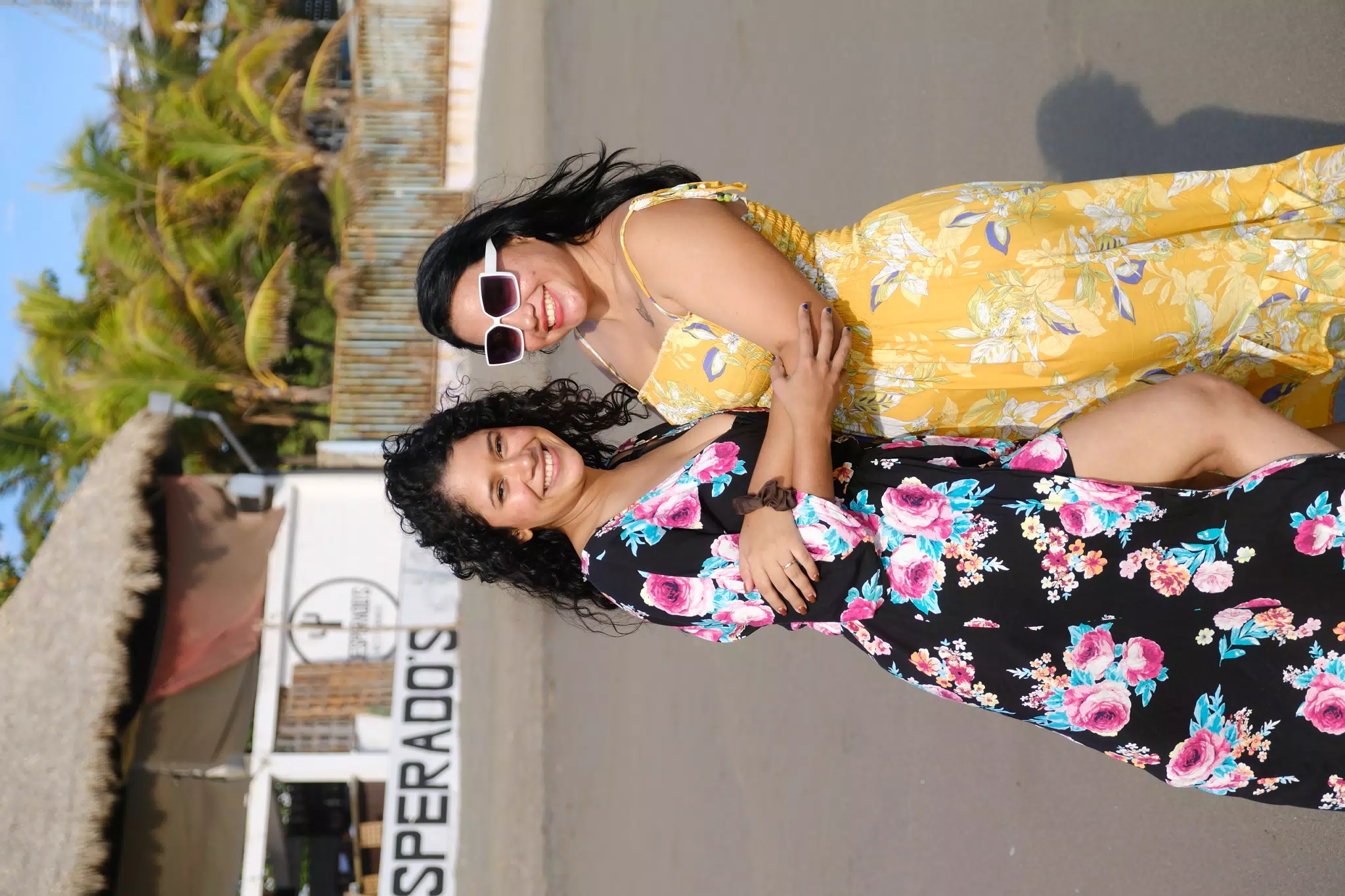 Gomez Sisters on Las Peñitas Beach