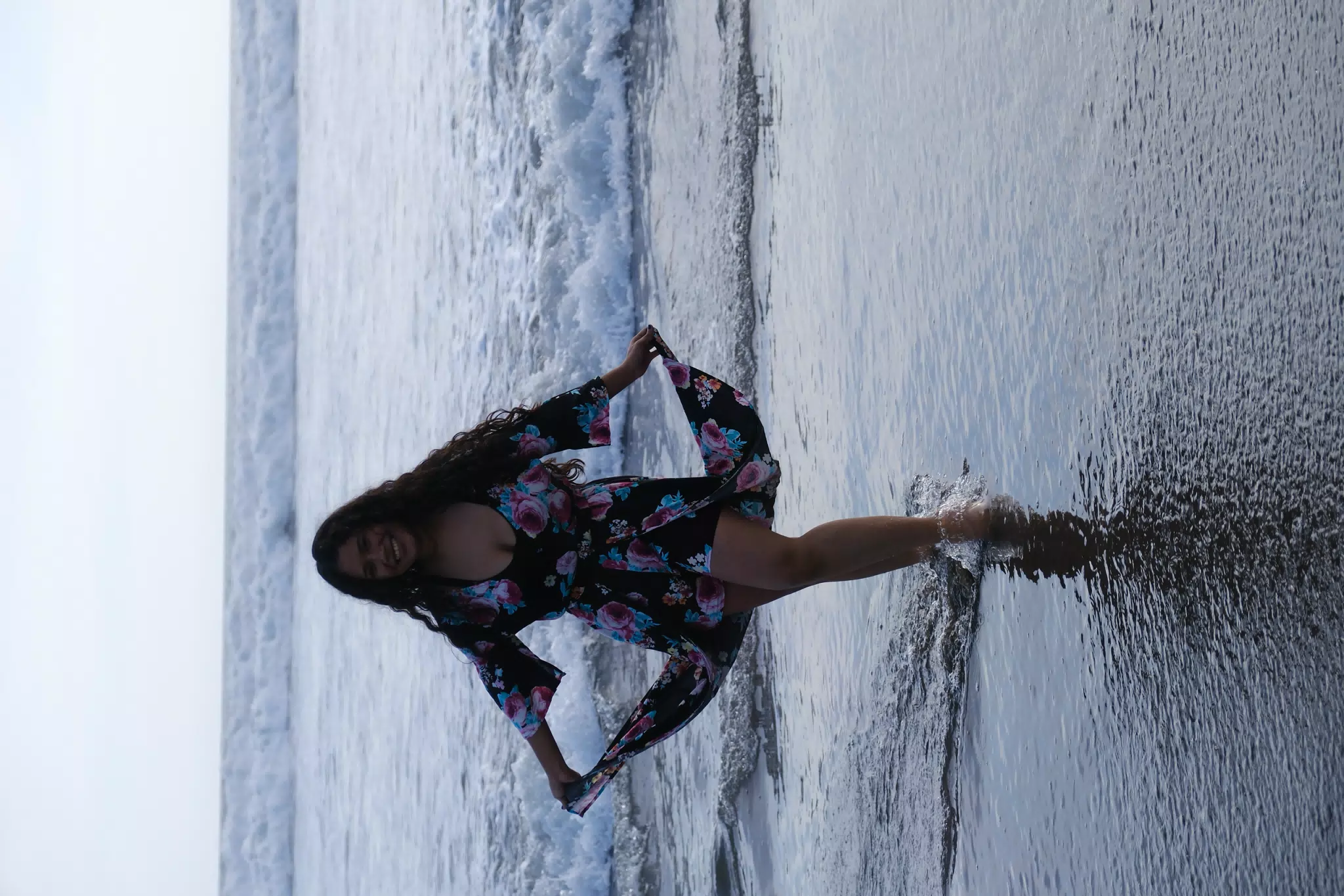 Marilyn in the Pacific Ocean
