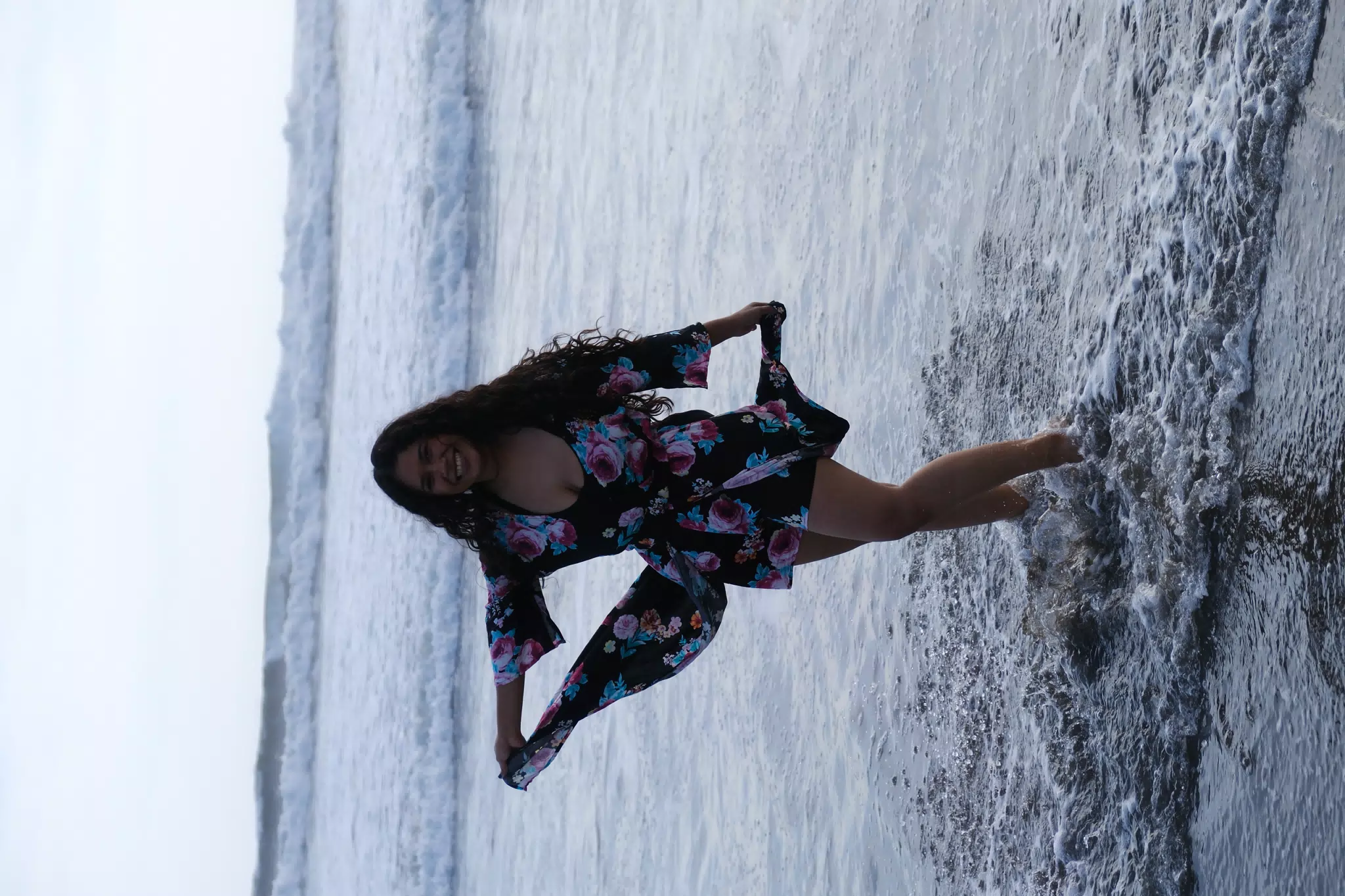 Marilyn in the Pacific Ocean