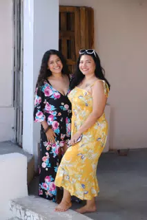 Marilyn & Eva at Desperado's Las Peñitas