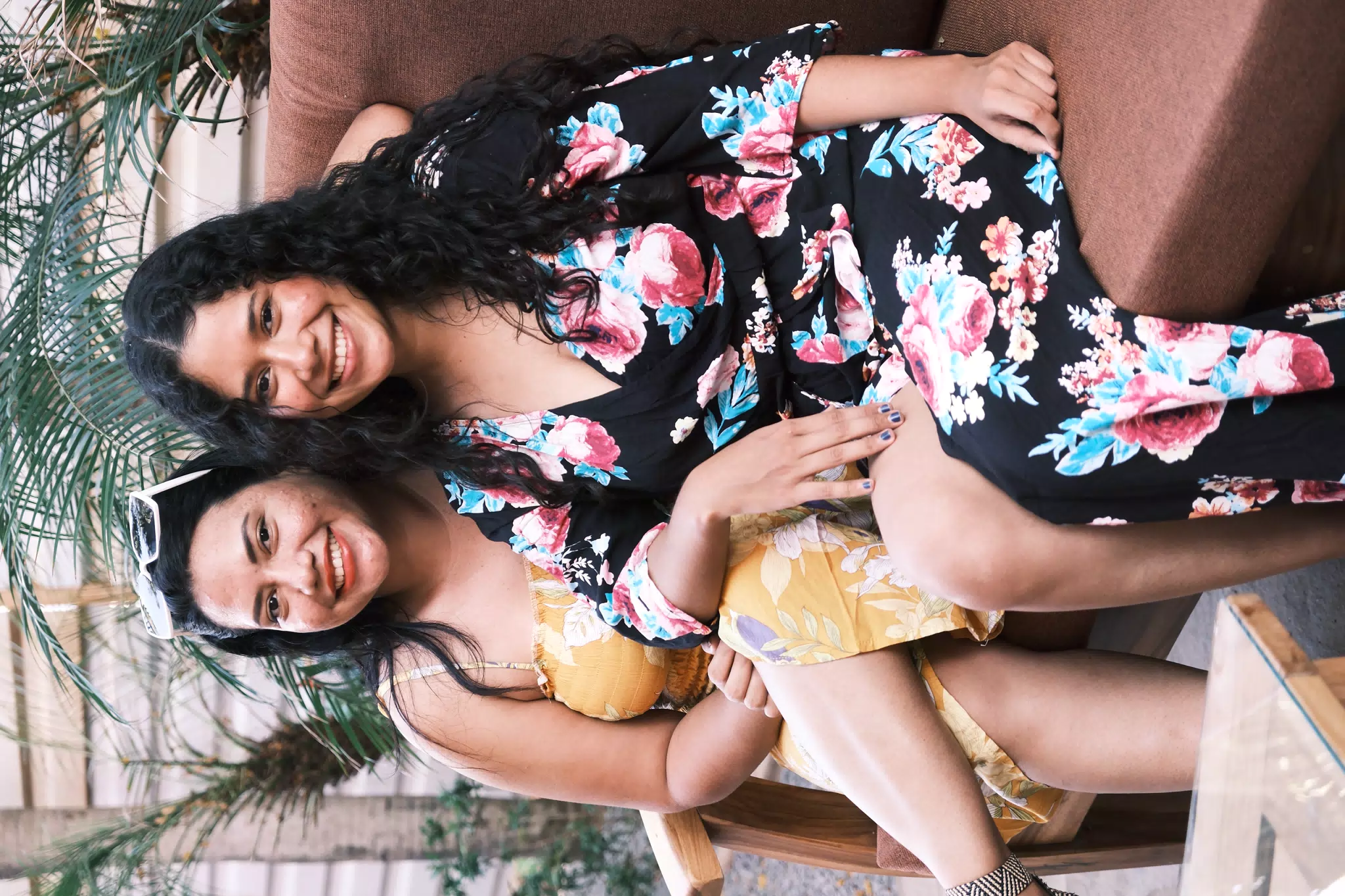 Sisters at El Escondite, Las Peñitas, Nicaragua