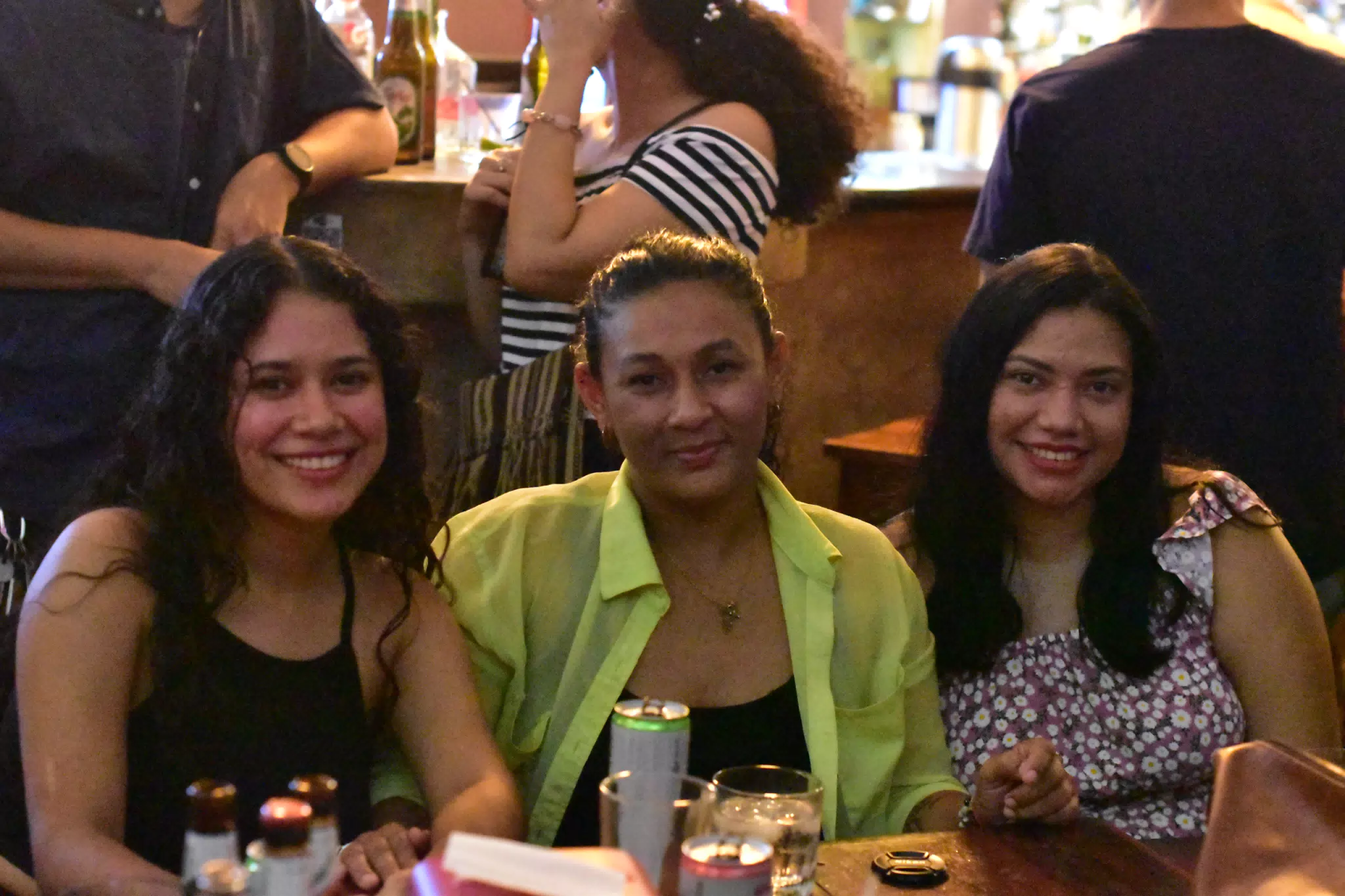 Marilyn, Aida and Eva at Via Via, Nicaragua