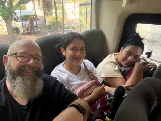 Riding the Masaya Shuttle