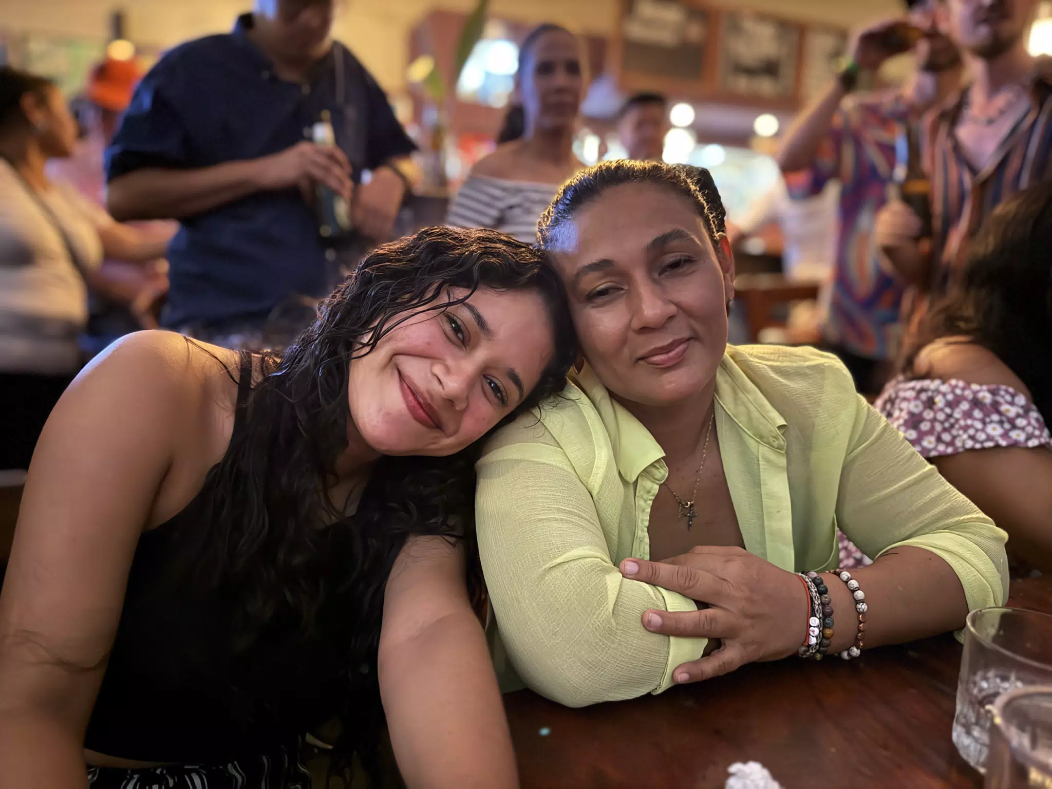 Marilyn and Aida at Via Via
