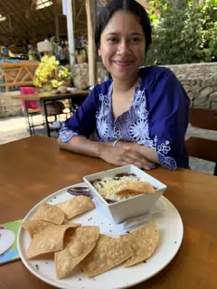Marilyn with Nachos