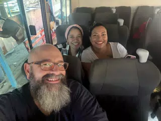 Riding the Masaya Shuttle from Managua