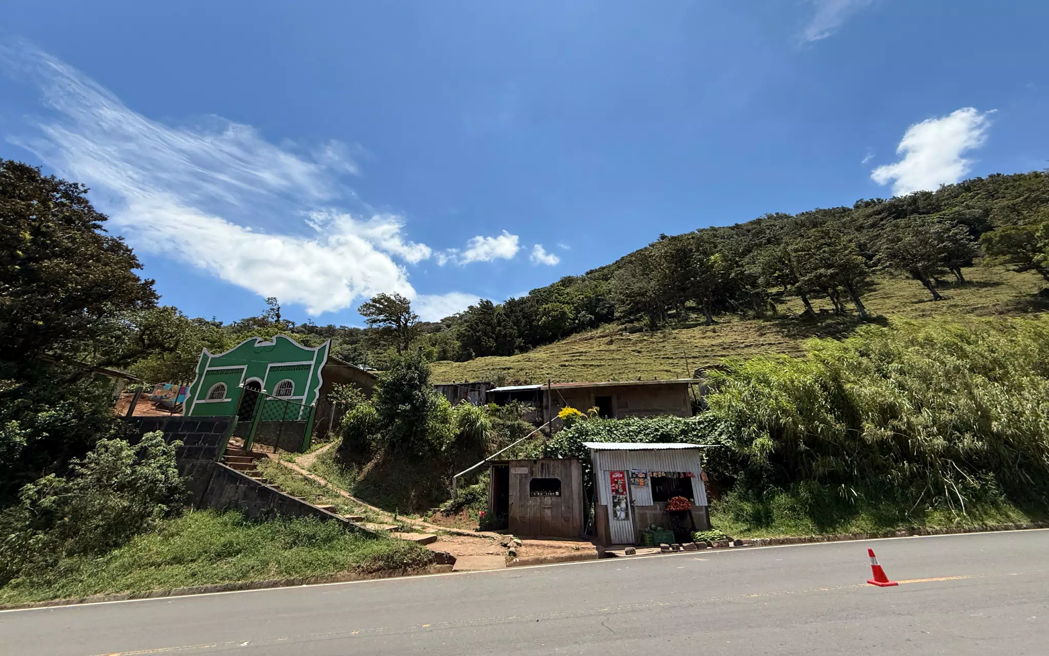 House on Hillside in Jinotega