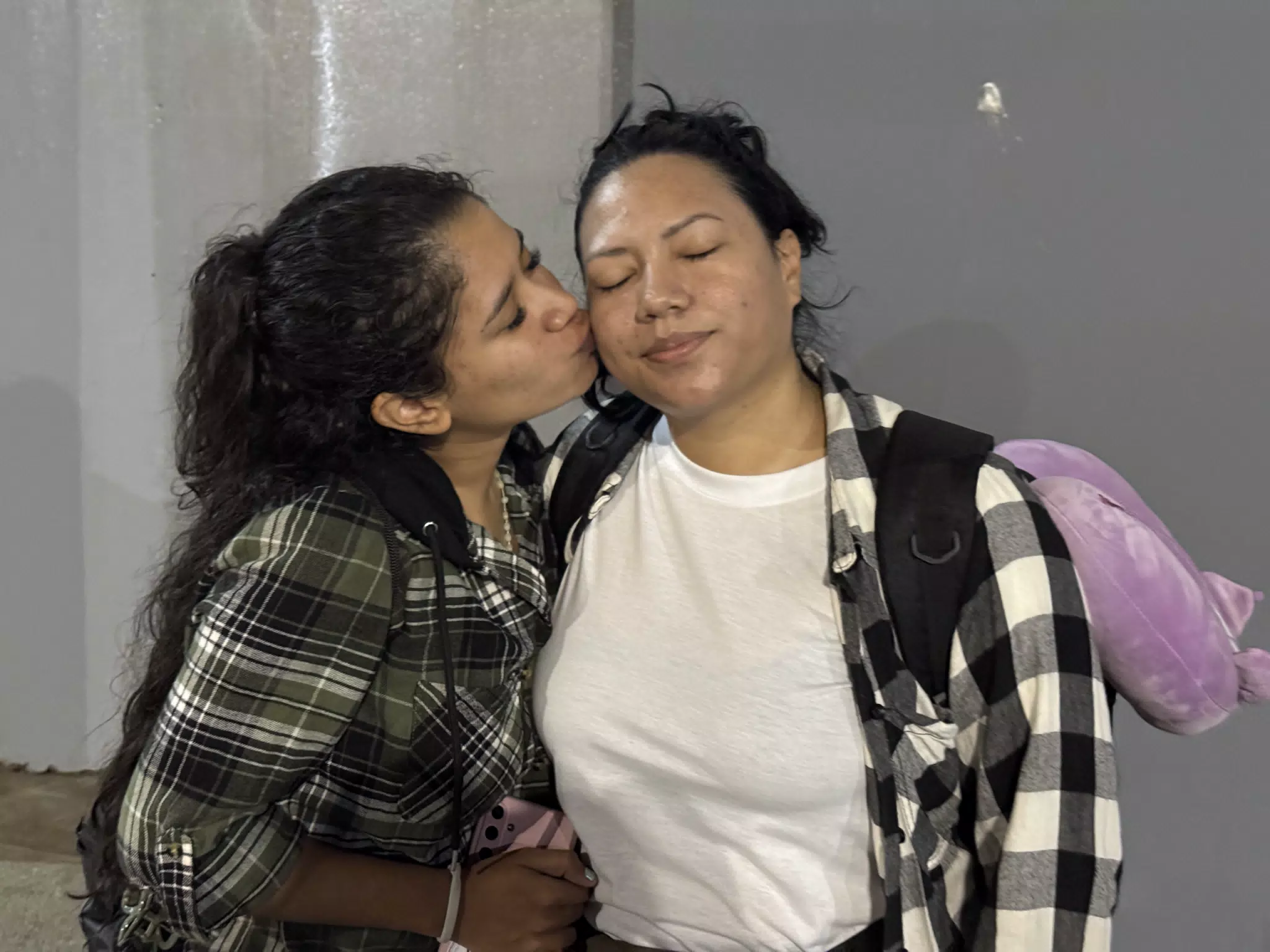 Sisters at the Airport