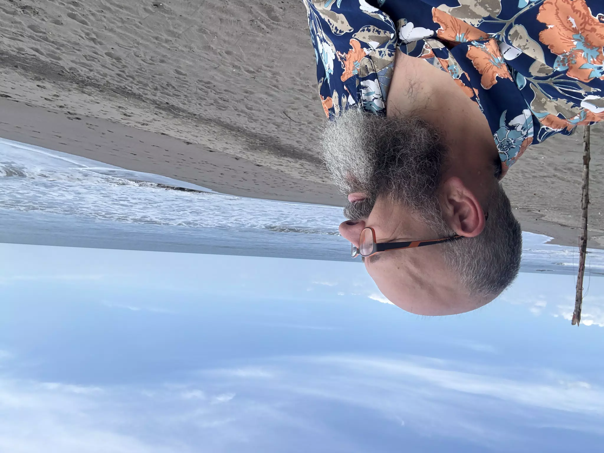Scott Looking Out to Sea