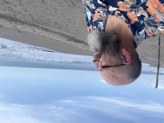 Scott Looking Out to Sea