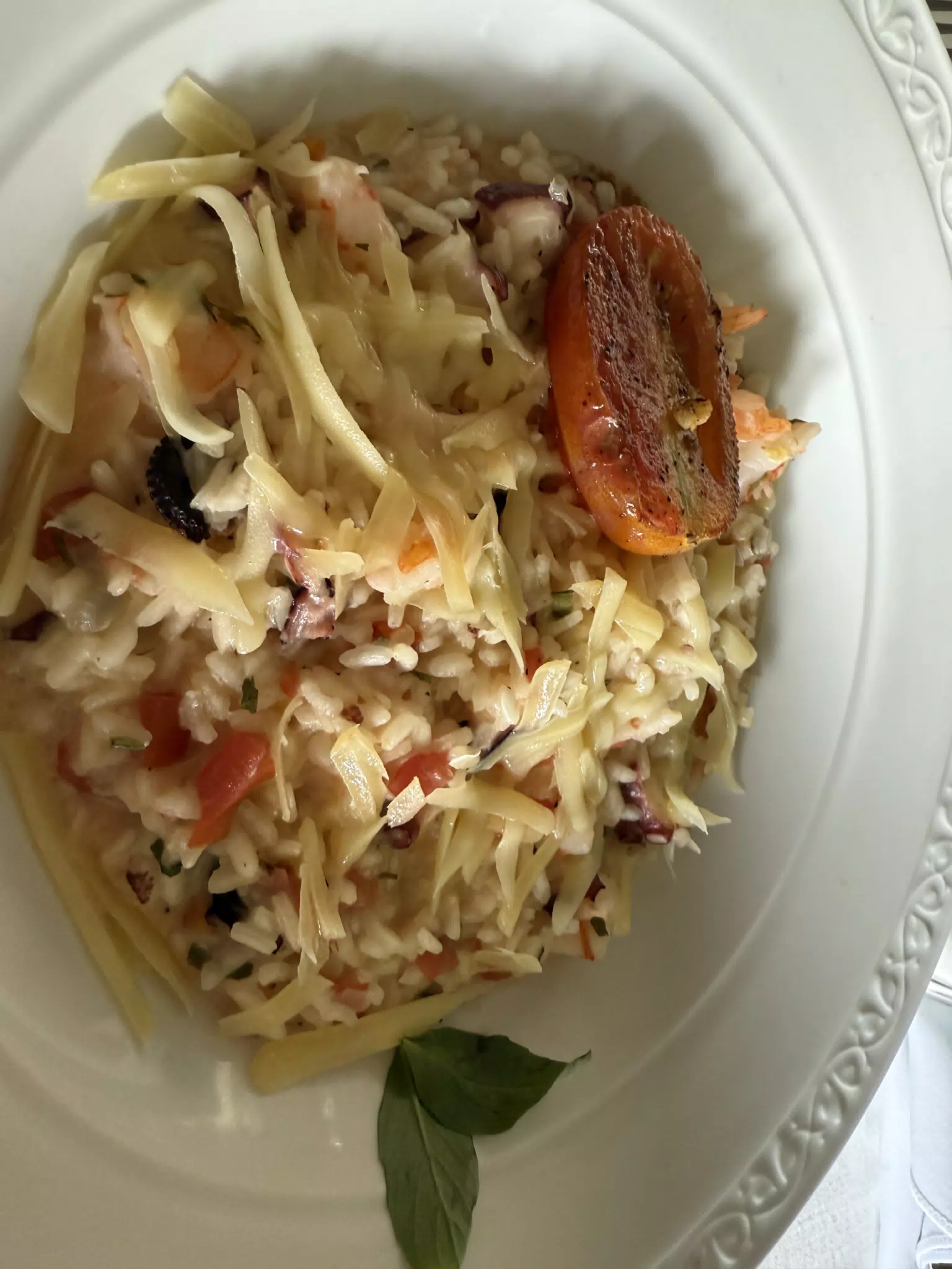 Risotto at El Convento, Leon, Nicaragua