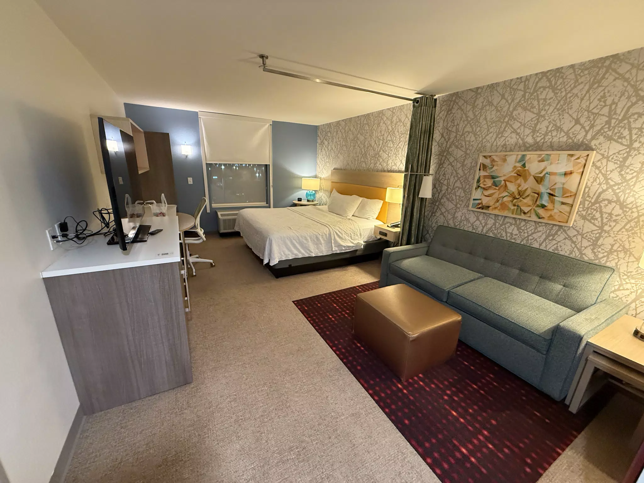 Hotel Room at Home2 Suites Houston Beltline Near Airport