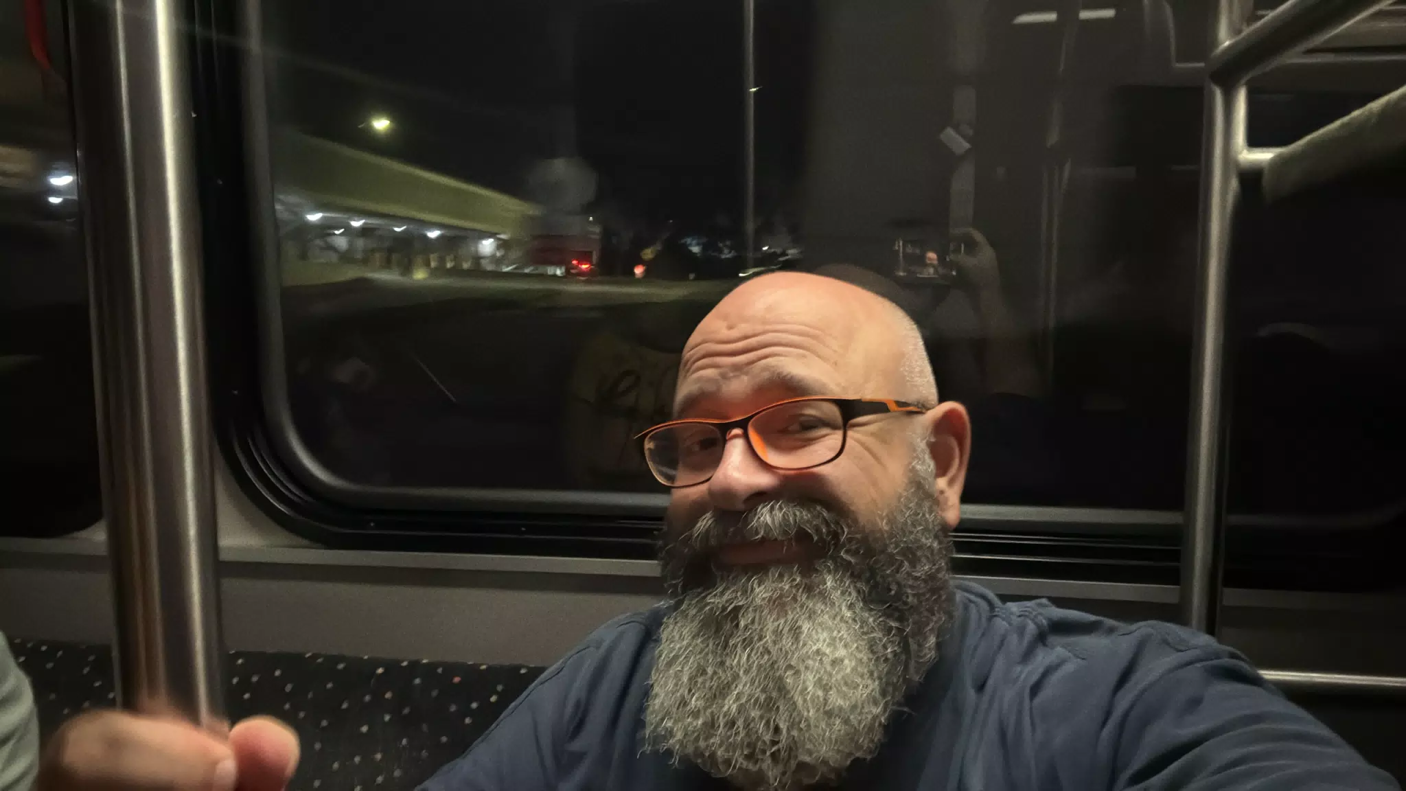 Riding the Airport Shuttle
