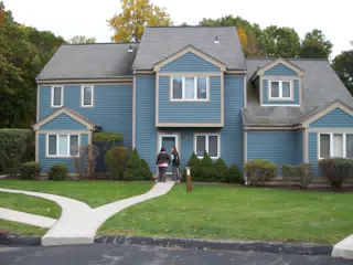 Dominica & Real Estate Agent First Time at Our Peekskill Home, 2008