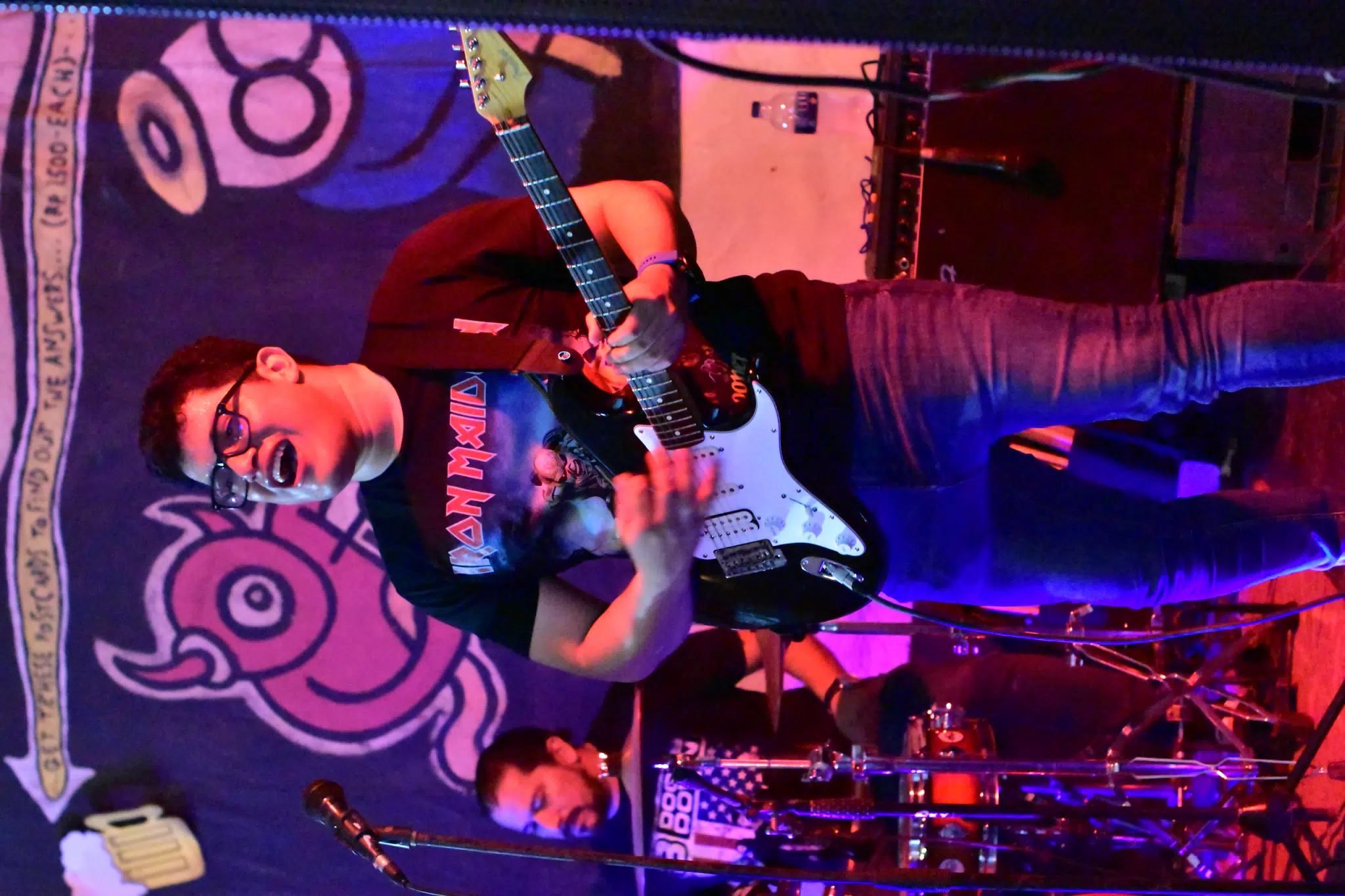 Guitarist with Fallen Monster