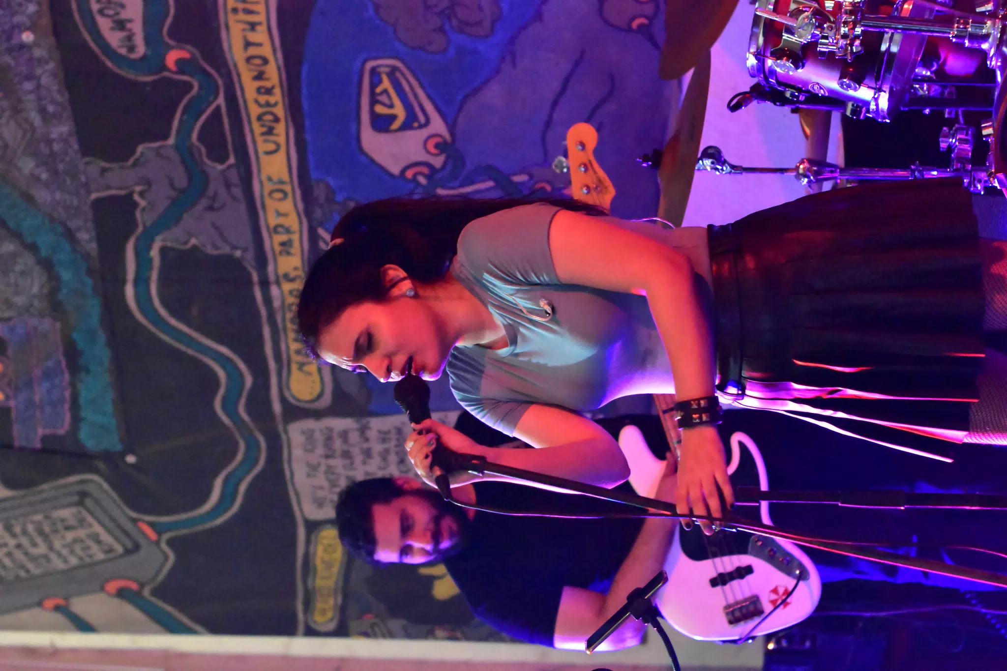 Fallen Monster Singing at Via Via