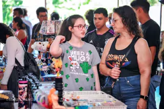 Liesl & Dominica at Video Gaame Festival, Leon, Nicaragua