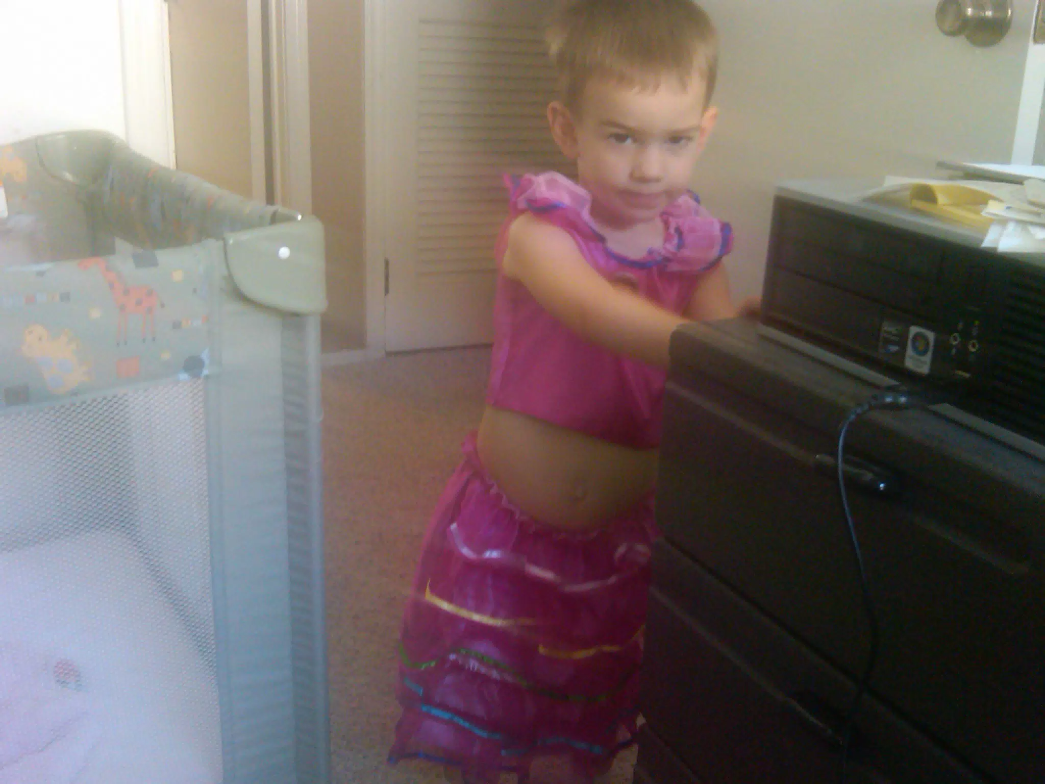Garrett Playing Princess