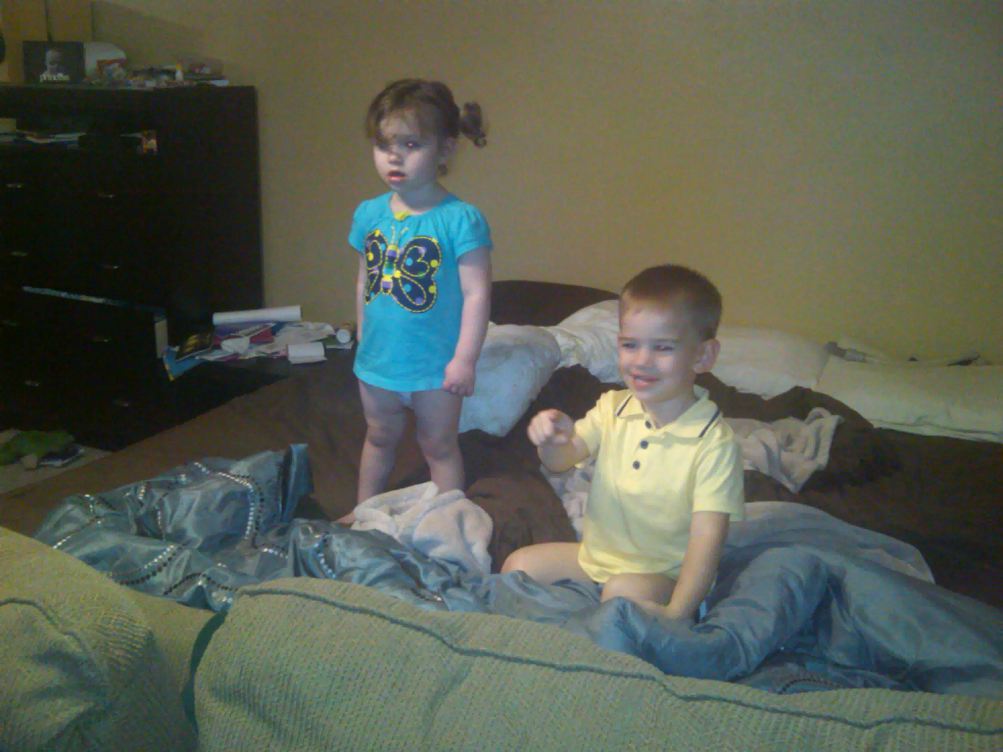 The Toddlers Watching TV
