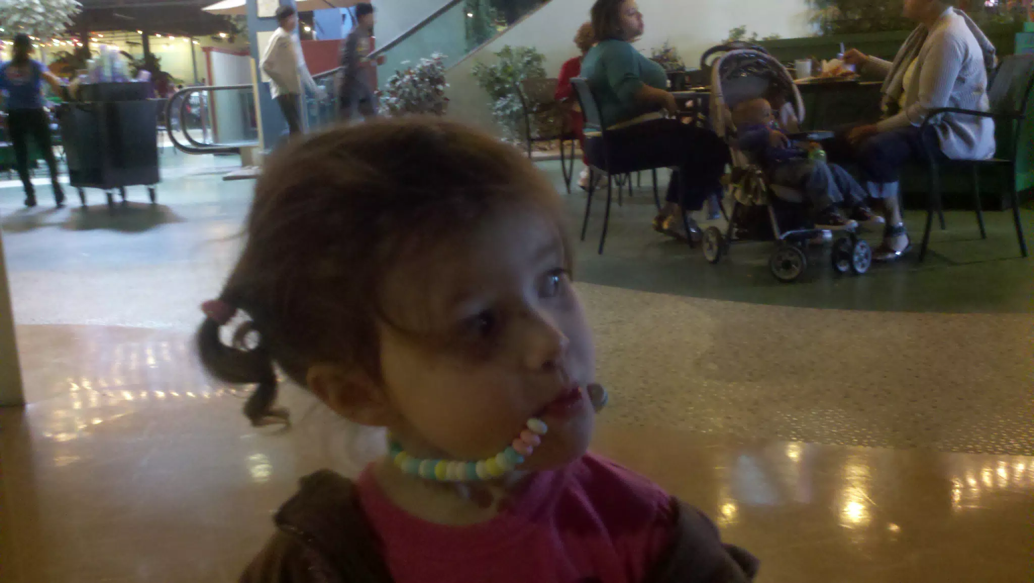 Liesl's New Necklace