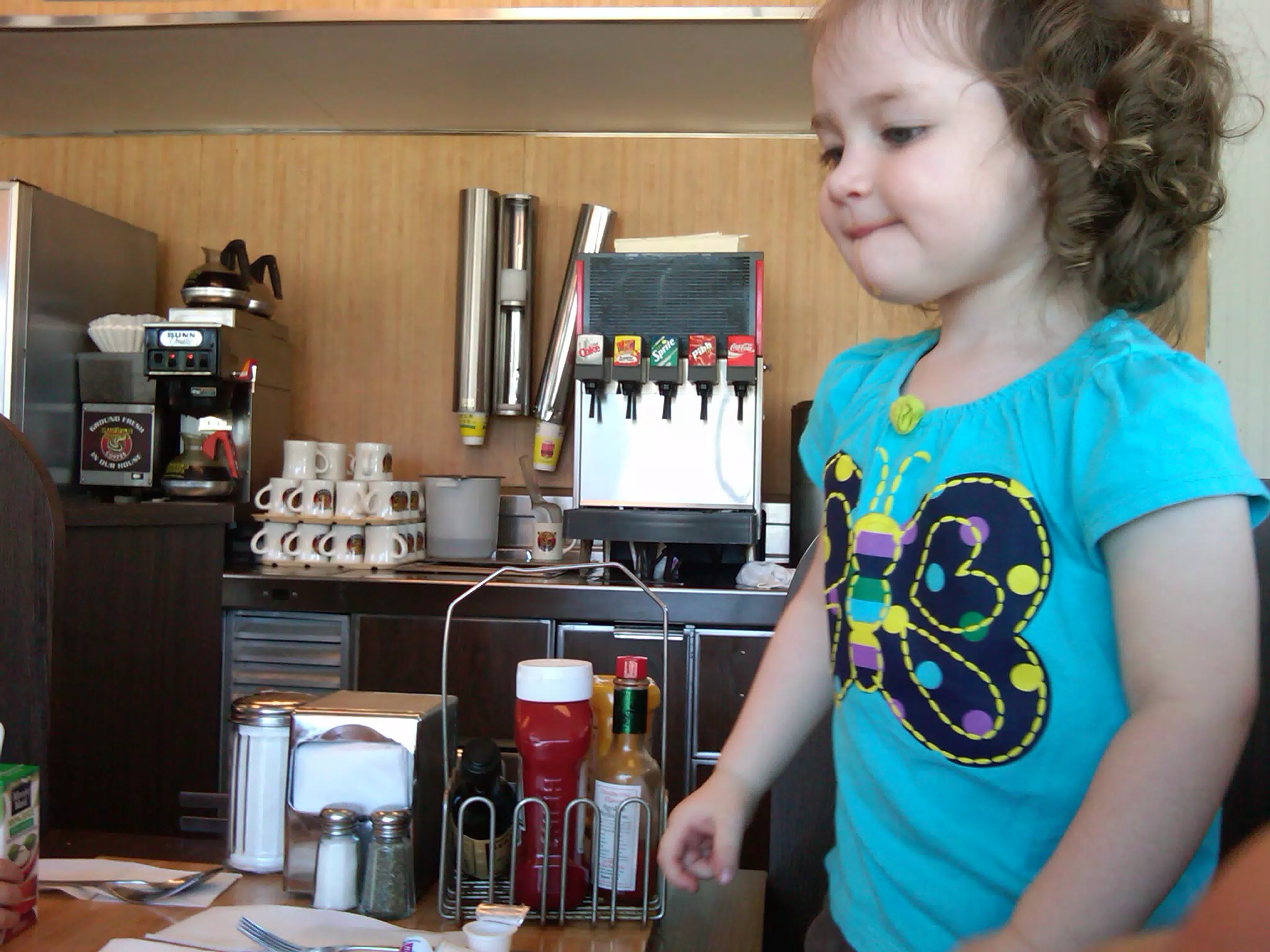 Liesl at Waffle House