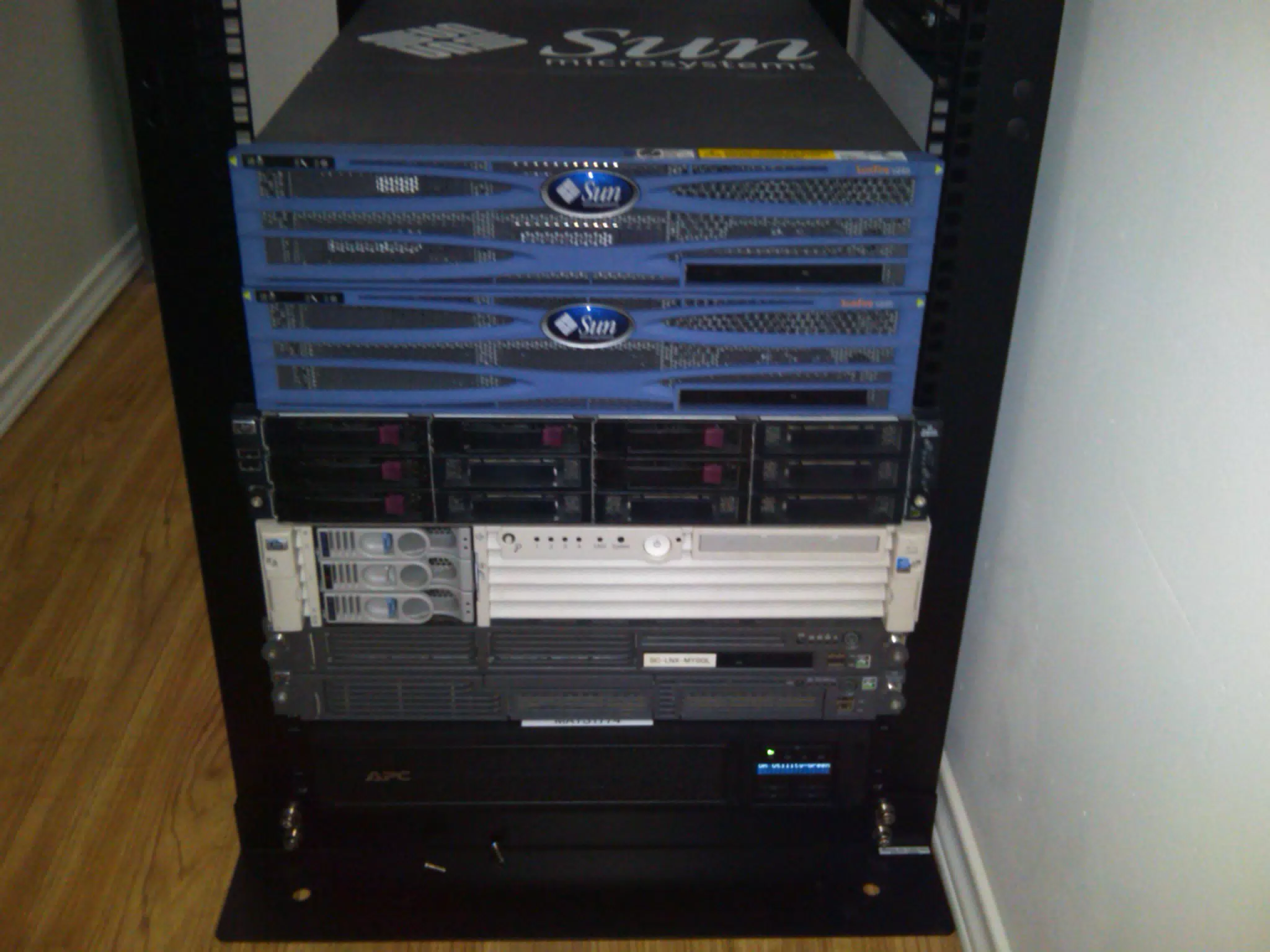 New Rack is in Place