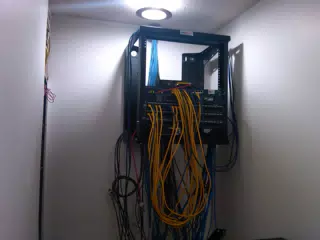New House Wiring, Wall Rack