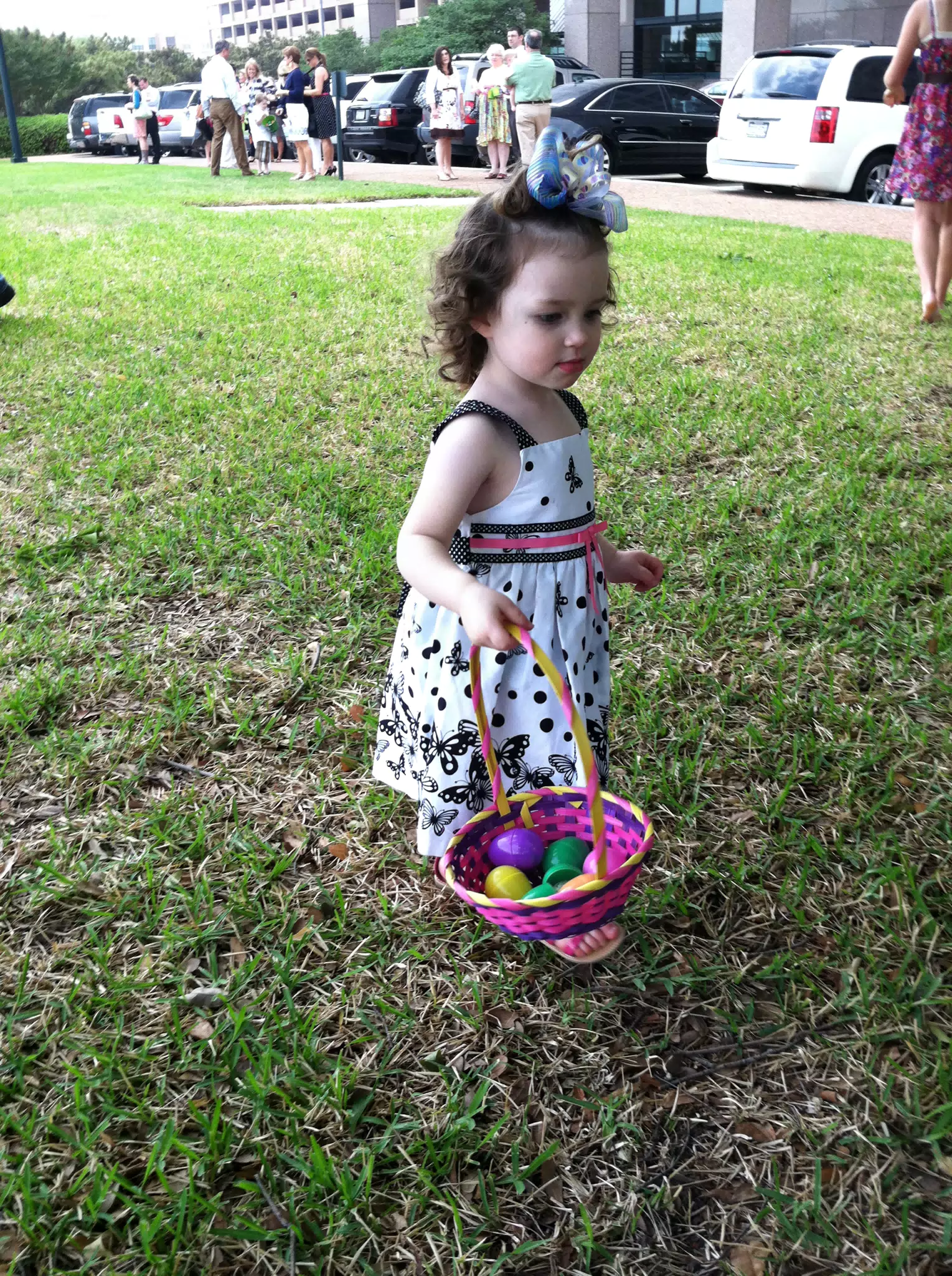 Liesl Hunting Easter Eggs