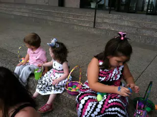 Liesl at Easter