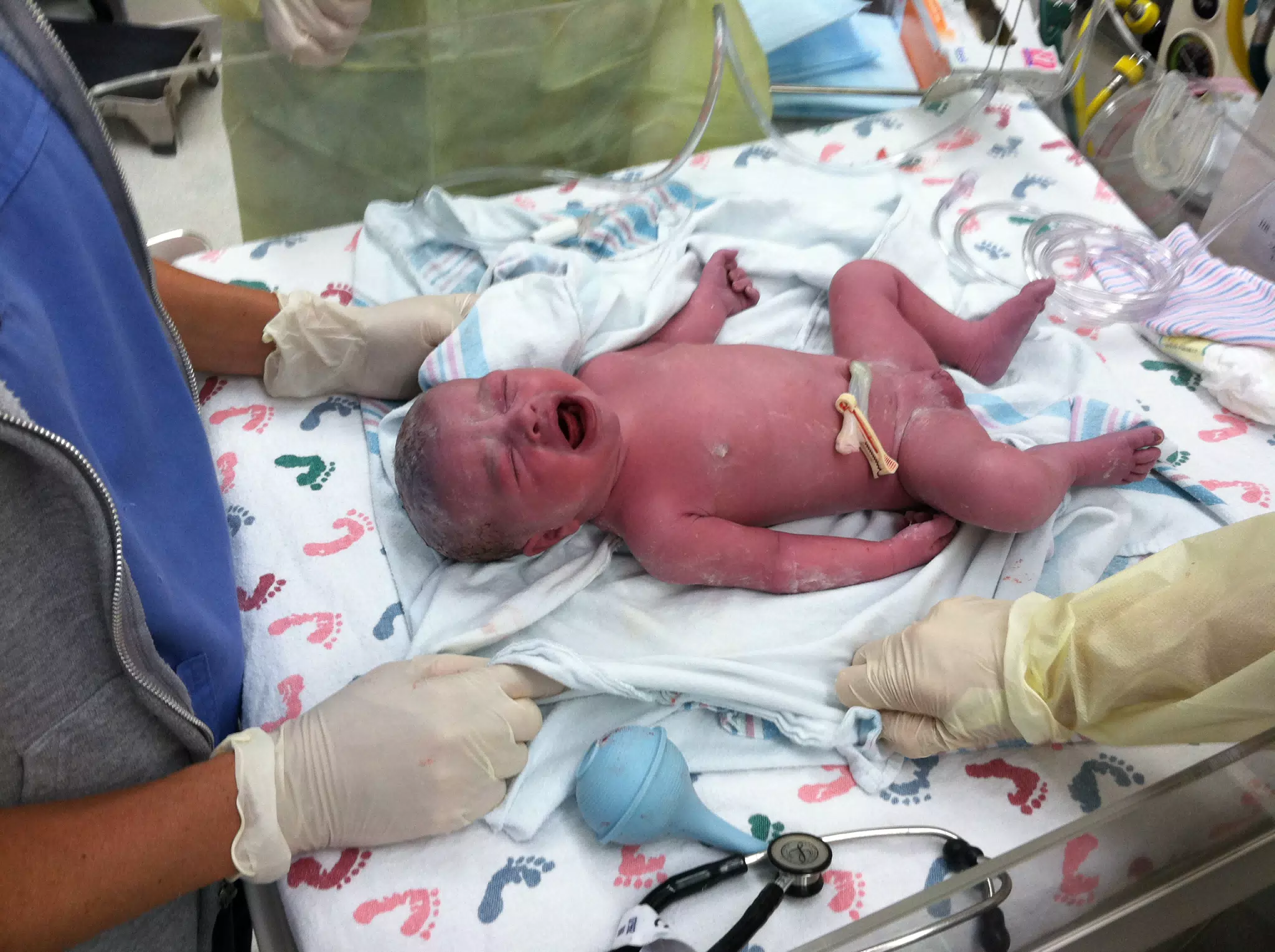 Luciana in the NICU