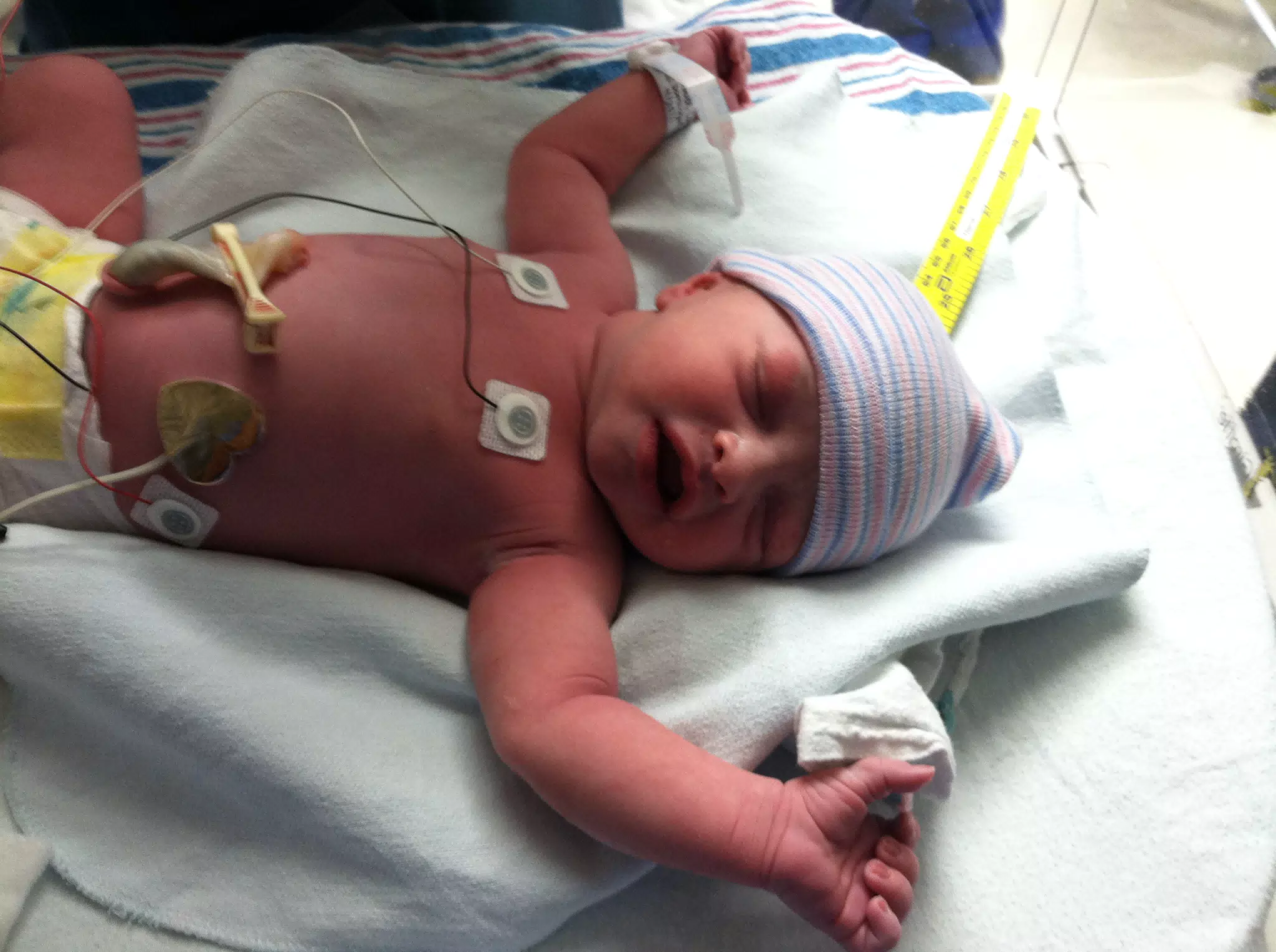 Luciana Francesca Miller in the NICU