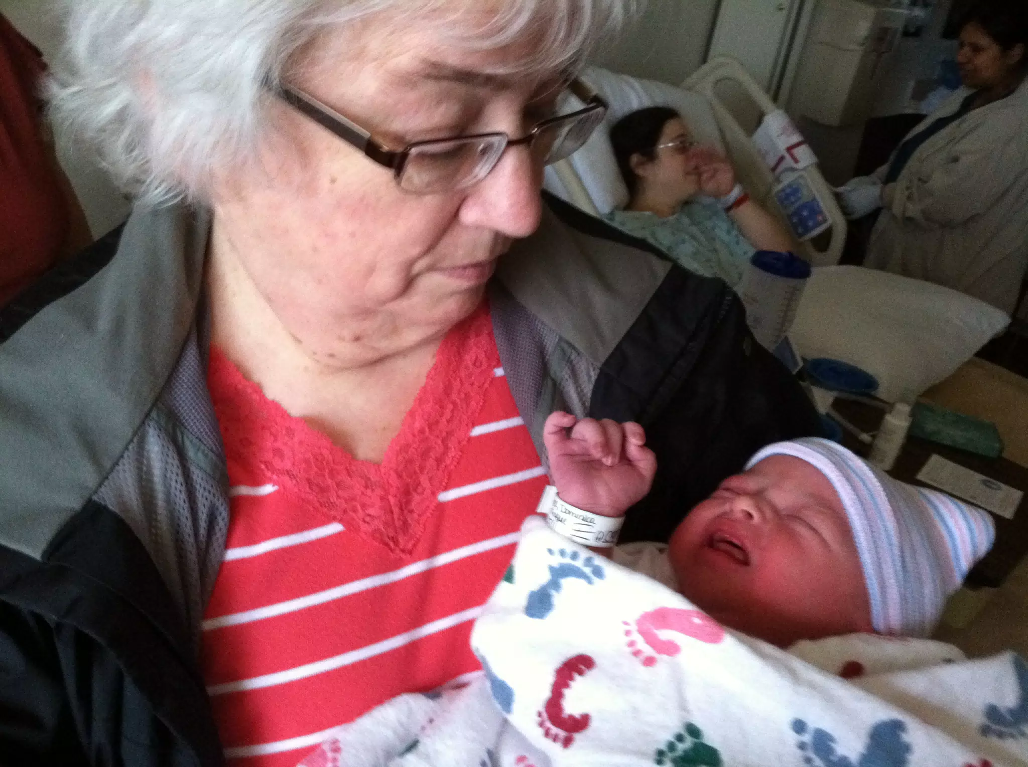 Luciana with Grammy