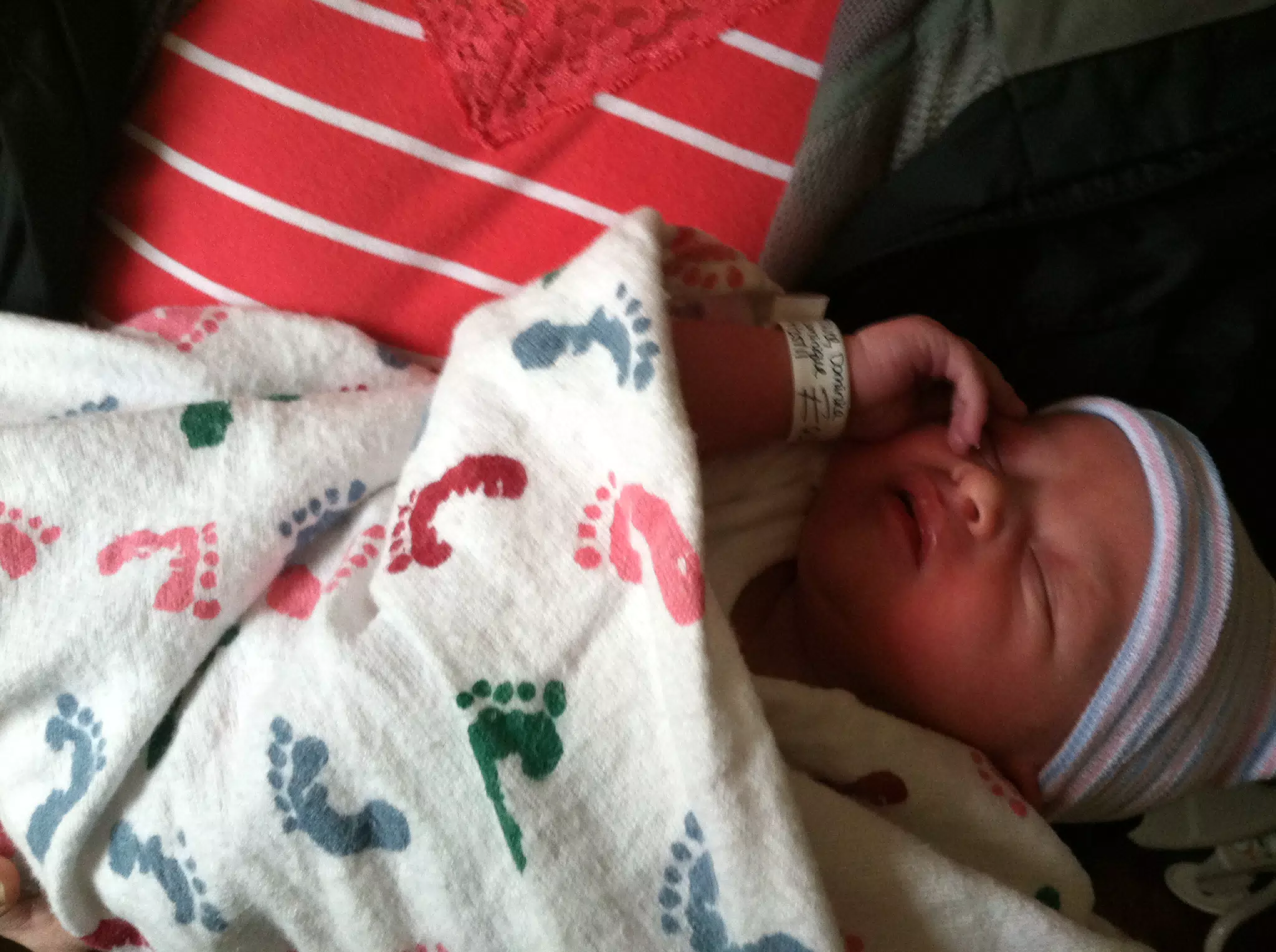 Luciana with Grammy